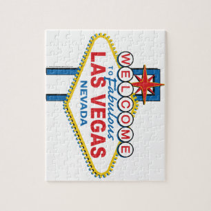 Las Vegas Retro Sign Puzzle