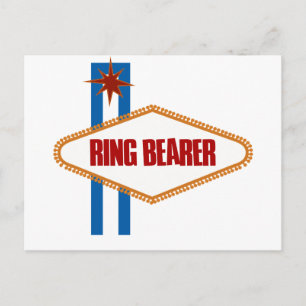 Las Vegas Ring Bearer Postkarte
