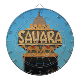 Las Vegas Sahara Casino Sehenswürdigkeit Architekt Dartscheibe