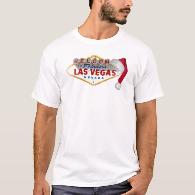 Las Vegas Santa T-Shirt (Vorderseite)