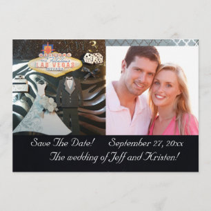 Las Vegas Save the Date individuelle Einladung