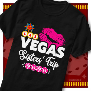 Las Vegas Schwestern-Trip 2026 Mädchen-Trip Stern T-Shirt