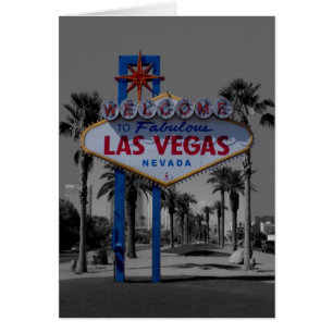Las Vegas Sign Card