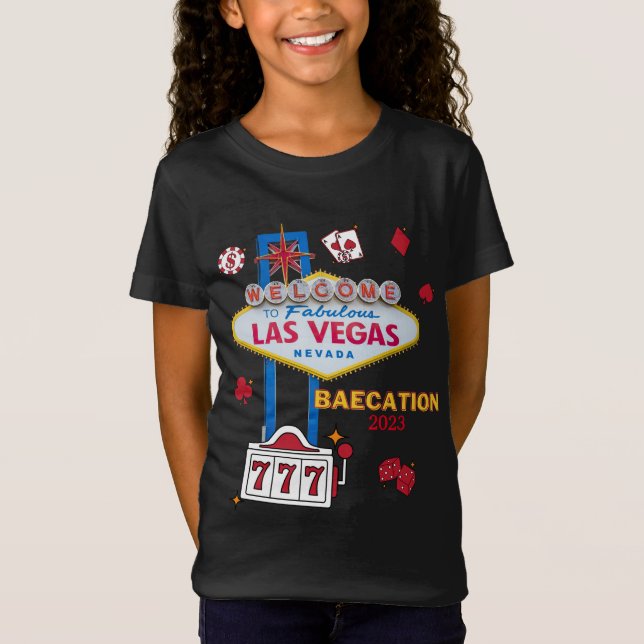 Las Vegas Sign Nevada BaecGroup Matching T-S T-Shirt (Vorderseite)