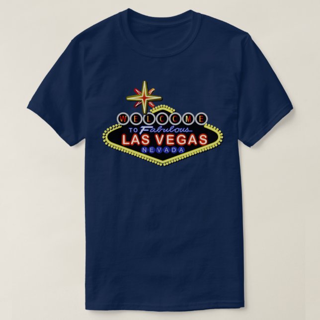 Las Vegas Sign T-Shirt (Design vorne)