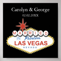 Las vegas signboard poster