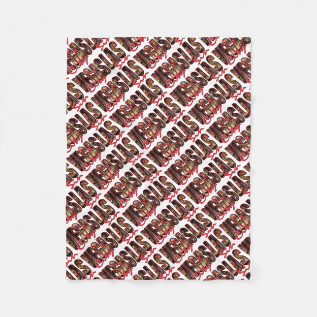 Las Vegas Sin City Fleecedecke (Vorderseite)