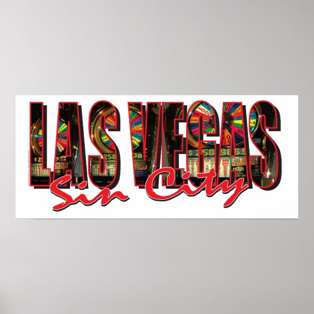 Las Vegas Sin City Poster (Vorne)