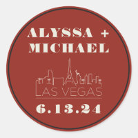 Las Vegas Skyline Casino Wedding
