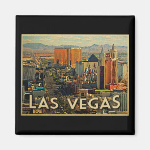 Las Vegas Skyline Magnet