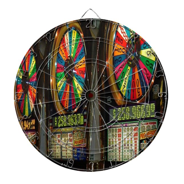 Las Vegas Slot Maschinen Dartscheibe (vorne)