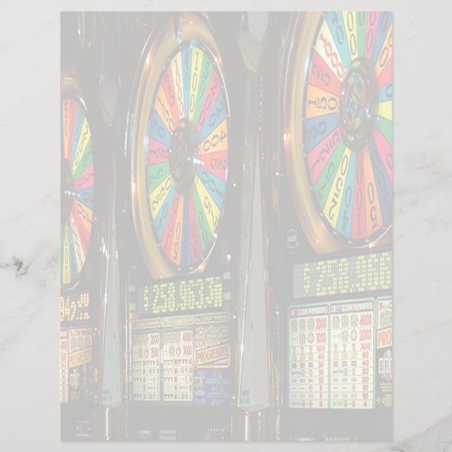 Las Vegas Slot Maschinen Flyer (Vorne)