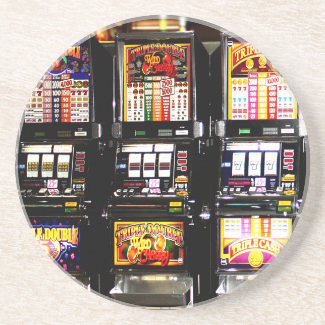 Las Vegas Slots Dream Machines Getränkeuntersetzer (Vorne)