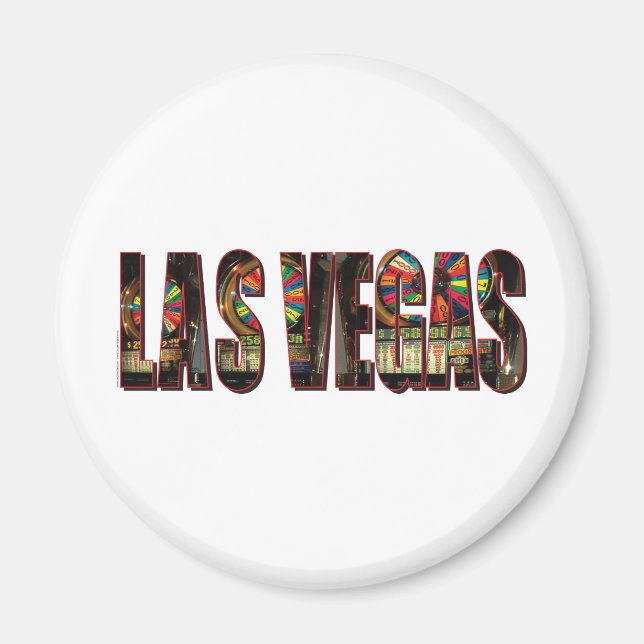 Las Vegas Slots Magnet (Vorne)