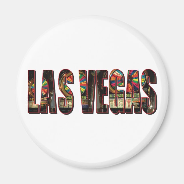 Las Vegas Slots Magnet (Vorne)