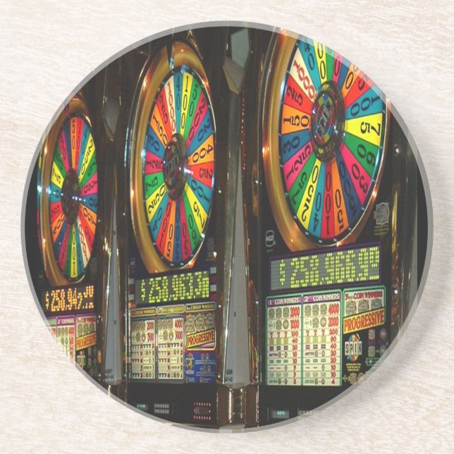 Las Vegas Slots Untersetzer (Vorne)