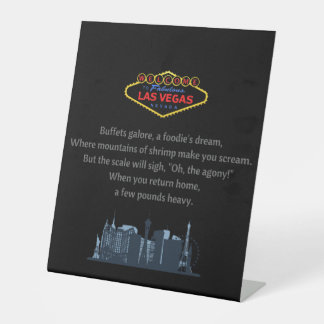 Las Vegas Sockelschild