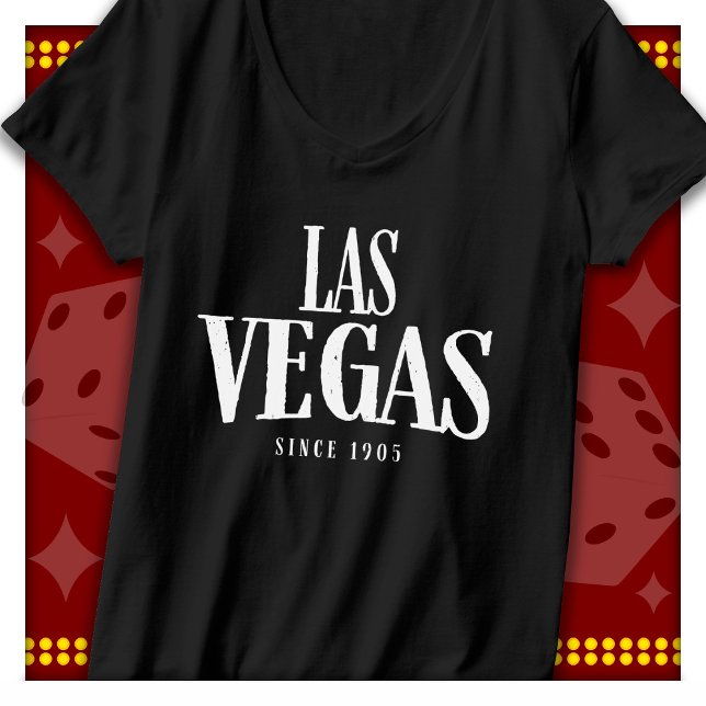 Las Vegas Souvenir Las Vegas Seit 1905 Las Vegas T-Shirt (Von Creator hochgeladen)