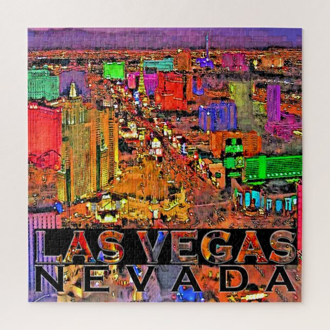 Las Vegas Square Puzzle (Vertikal)