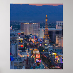Las Vegas-Streifen Poster
