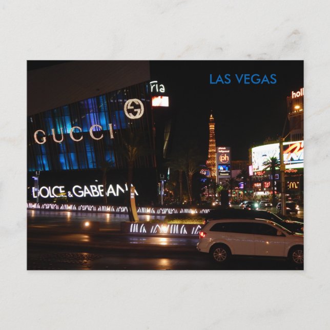 LAS VEGAS STRIP #1 POSTKARTE (Vorderseite)