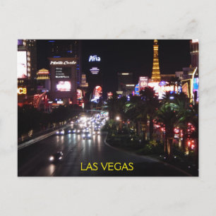 LAS VEGAS STRIP #4 POSTKARTE