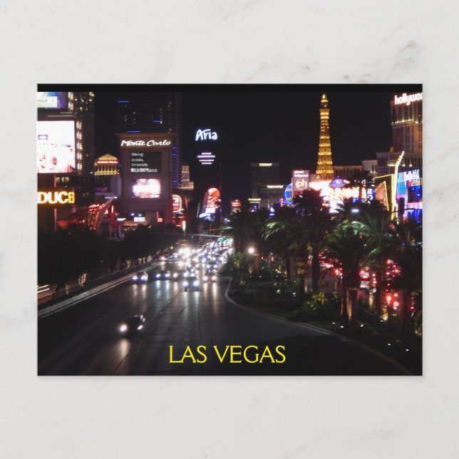 LAS VEGAS STRIP #4 POSTKARTE (Vorderseite)