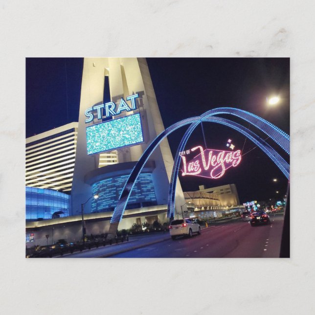 LAS VEGAS STRIP #7 POSTKARTE (Vorderseite)