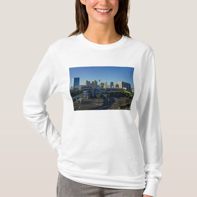 Las Vegas Strip Ahead Long Sleeve T - Shirt (Vorderseite)