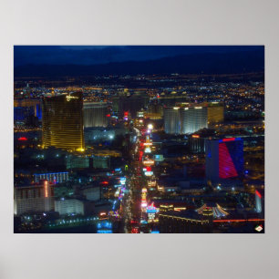 Las Vegas Strip Foto Poster Print