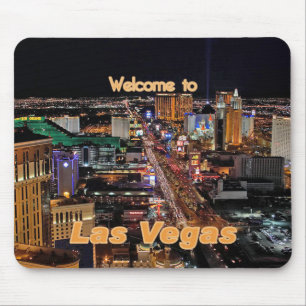 Las Vegas Strip in der Nacht Mousepad