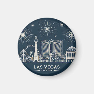 Las Vegas Strip Nevada Sehenswürdigkeiten Magnet