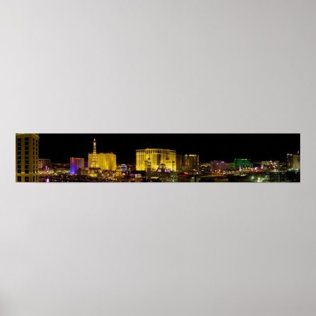 Las Vegas Strip Panorama Poster (Vorne)