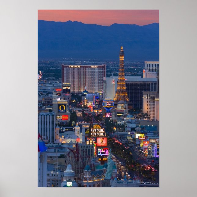 Las Vegas Strip Poster (Vorne)