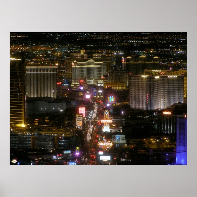 Las Vegas Strip Poster Print (Vorne)