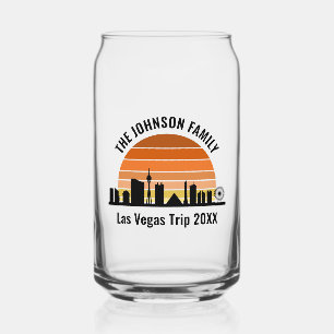Las Vegas Strip Sonnenuntergang Individueller Urla Dosenglas