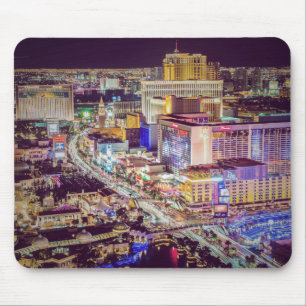 Las Vegas strip stylisiert Mousepad