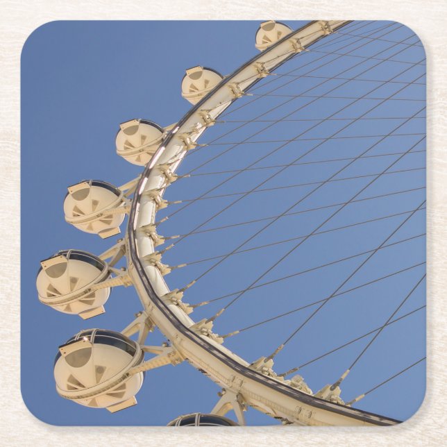 Las Vegas Style Stone Rechteckiger Pappuntersetzer (Vorderseite)