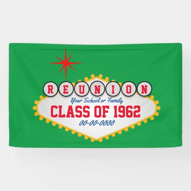 Las Vegas Style Wiedersehen personalisieren  Banner (Horizontal)