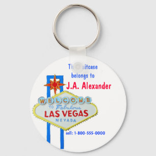 Las Vegas-Taschen-Umbauten Schlüsselanhänger