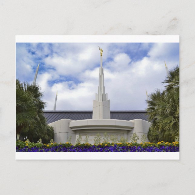 Las Vegas Temple Postkarte (Vorderseite)