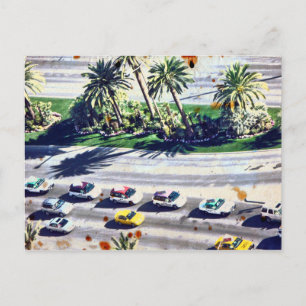 Las Vegas Traffic Postcard Postkarte