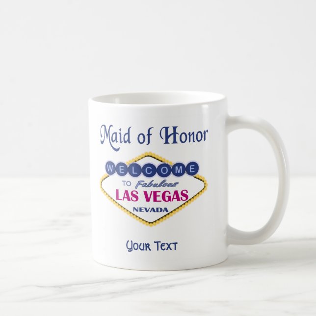 Las Vegas Trauzeugin Tasse (Rechts)
