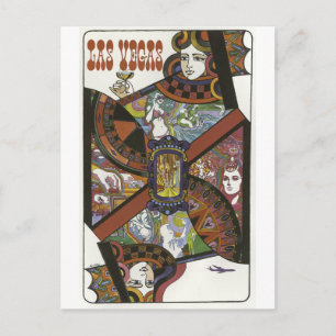 Las Vegas USA Vintage-Reisepostkarte Postkarte