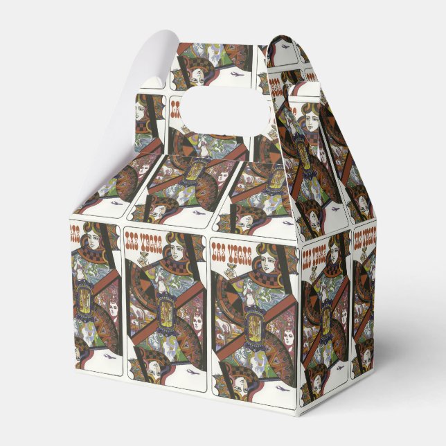 Las Vegas USA Vintage Travel Fevor Box Geschenkschachtel (Vorderseite)