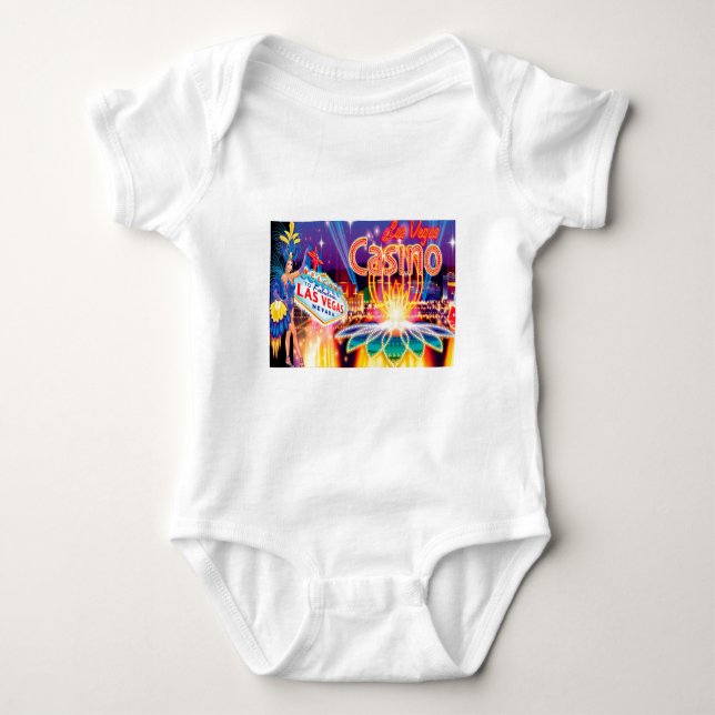 Las Vegas Vacation Baby Strampler (Vorderseite)