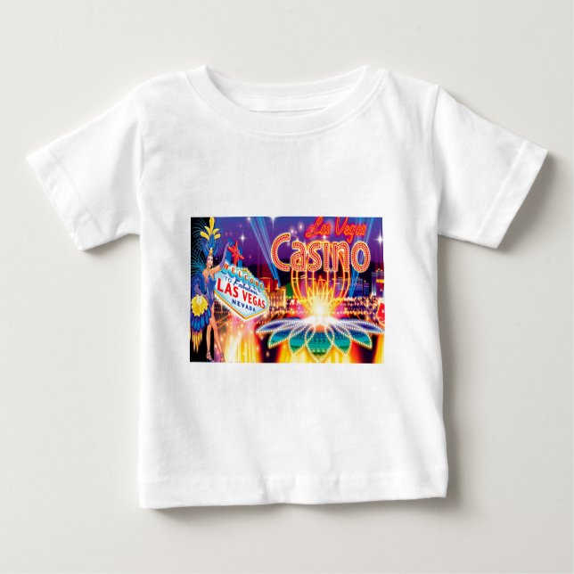 Las Vegas Vacation Baby T-shirt (Vorderseite)