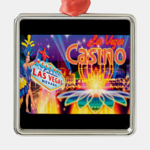 Las Vegas Vacation Ornament Aus Metall