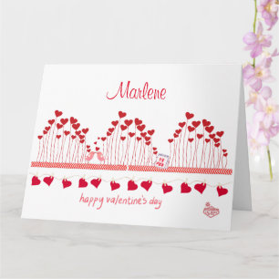 Las Vegas Valentinstagskarte Karte