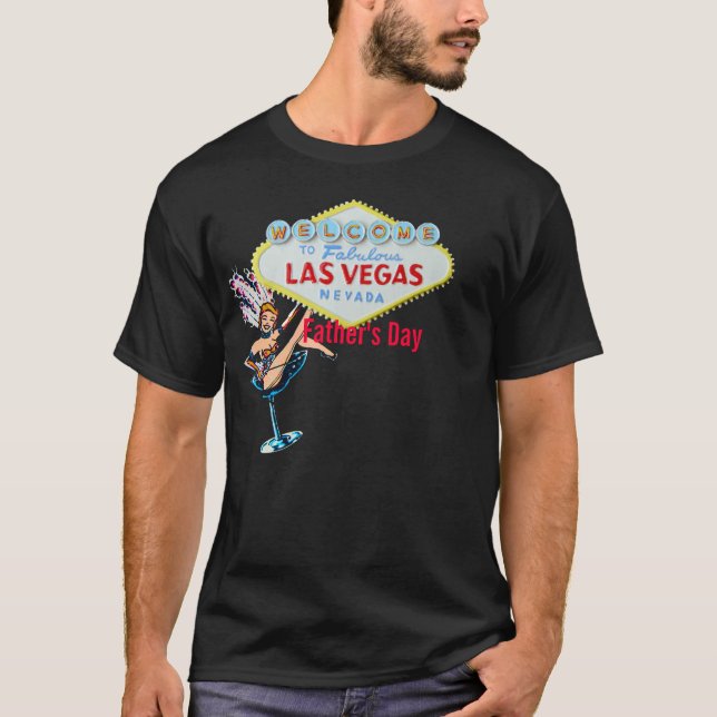 Las Vegas Vegas Vatertag T-Shirt (Vorderseite)